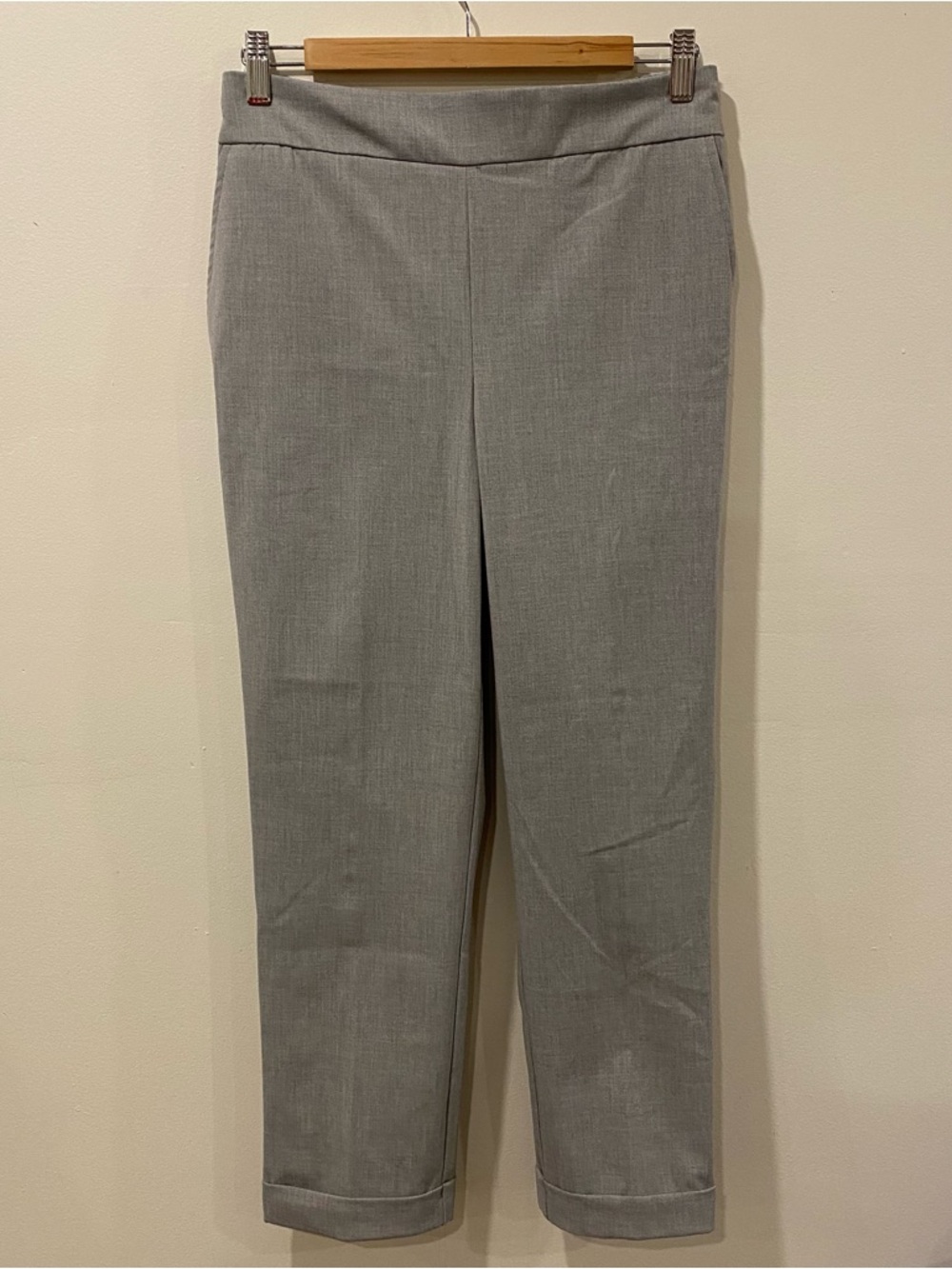 Rachel Zoe pull on cropped pants grey